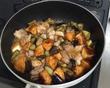 魚河岸あげ・なす・豚肉のコクうま甘辛炒め作り方7写真