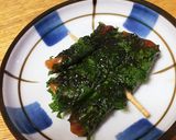 ピーナツ味噌で簡単に☆絶品しそ味噌巻き作り方14写真