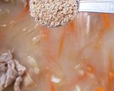 大根と人参のお味噌汁作り方4写真