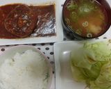 お肉屋さんのハンバーグと自家製ソース　作り方8写真