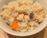 切り干し大根の戻し汁で炊き込みご飯♪作り方4写真
