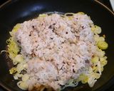 初めてでも簡単♪黒チャーハン(＋大麦)作り方3写真