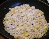 初めてでも簡単♪黒チャーハン(＋大麦)作り方4写真
