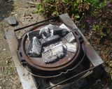 アウトドアで喋りながら作る♪パン作り方9写真