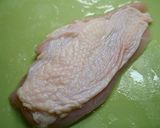 簡単！ムネ肉の照り煮作り方1写真