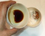 香味野菜ピリ辛風味の簡単！味噌肉そぼろ作り方2写真