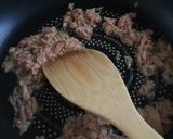 豆苗ツナおろしパスタ作り方4写真