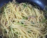豆苗ツナおろしパスタ作り方6写真