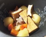 炊飯器で楽々煮物 鶏じゃか♪作り方3写真