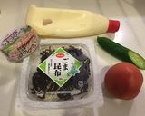 子供が大好き！冷たい和風なサラダパスタ♡作り方1写真