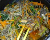 簡単♪小松菜としめじとメンマの野菜炒め!作り方6写真