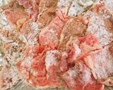 ☆豚肉・焼きちくわ・小松菜の正油あんかけ作り方1写真