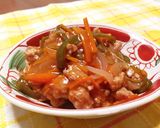 簡単♬魚河岸あげのがっつり甘酢餡かけ☆作り方7写真