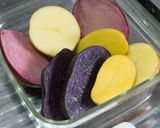 鎌倉野菜でカラフルベイクドポテト作り方1写真