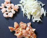 基本のマカロニグラタン。作り方1写真