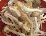 超簡単!もやしと豚肉のレンジ蒸し作り方1写真