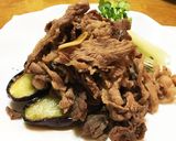 茄子の牛肉スタミナのせ作り方7写真