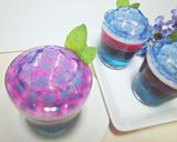 色が変わる紫陽花ゼリーパフェ作り方19写真