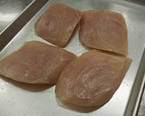 めかじきのマスタード焼き【学校給食】作り方1写真