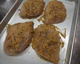 めかじきのマスタード焼き【学校給食】作り方2写真