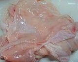 雛鶏皮とゴボウのサラダ♪作り方1写真