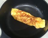 簡単♡フライパンで卵焼き♡作り方6写真