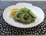 ゴーヤ木の実（胡桃アーモンド等）味噌和え作り方8写真