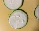 ズッキーニの納豆&餃子のせ作り方2写真