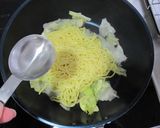 卵入り焼きそば作り方5写真