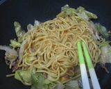 卵入り焼きそば作り方8写真