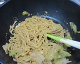 卵入り焼きそば作り方9写真