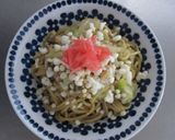 卵入り焼きそば作り方10写真