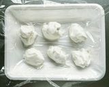 麦茶で作る☆ふわとろ生くりいむわらび餅。作り方1写真