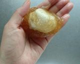 麦茶で作る☆ふわとろ生くりいむわらび餅。作り方10写真
