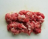 レンジで簡単☆豚こまと牛蒡のしぐれ煮。作り方3写真