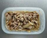 レンジで簡単☆豚こまと牛蒡のしぐれ煮。作り方7写真
