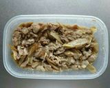 レンジで簡単☆豚こまと牛蒡のしぐれ煮。作り方10写真