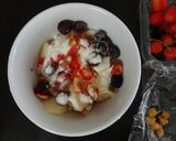 混ぜて焼くだけ☆らくらくアップルコブラー作り方1写真