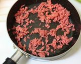 シンプル☆もやしのそぼろ炒め作り方1写真