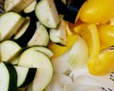 鶏股肉のトマト煮込み作り方1写真
