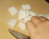 キッズ★ツナと大根の簡単クリームリゾット作り方3写真