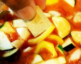 鶏股肉のトマト煮込み作り方10写真