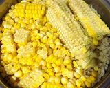 ひげ根も食べちゃおう！とうもろこしごはん作り方5写真