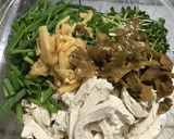 桃屋でお手軽鶏胸肉のサラダ作り方3写真
