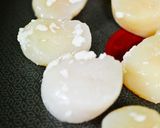 塩麹〆deほたての炙り作り方2写真