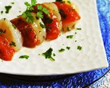 塩麹〆deほたての炙り作り方5写真