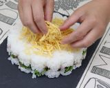七夕ちらし寿司ケーキ作り方8写真