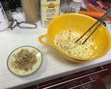 超簡単。マックに行く前にパスタサラダパン作り方13写真