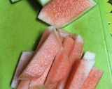 スイカの酢麹漬け作り方1写真