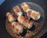 簡単おつまみ♡ちくわチーズ肉巻き作り方3写真